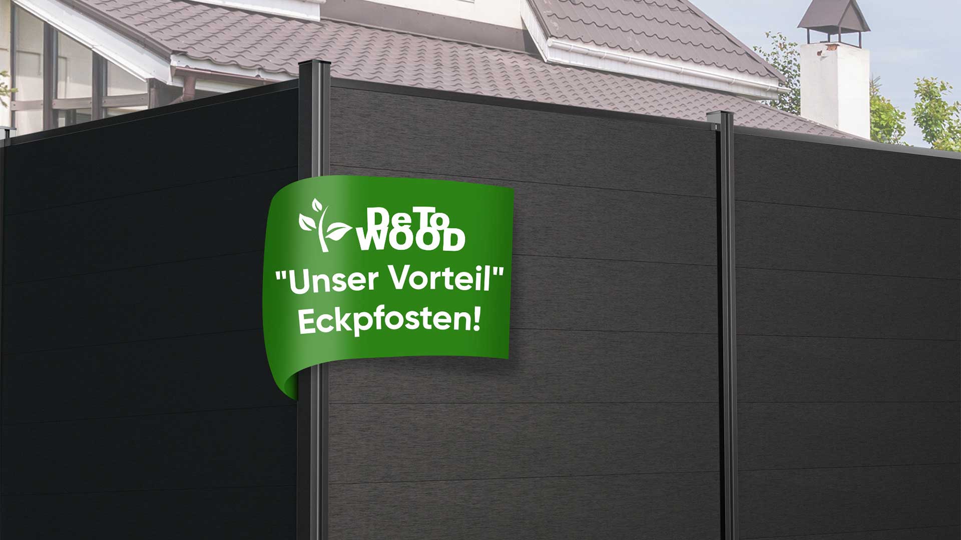 WPC-Sichtschutzzäune